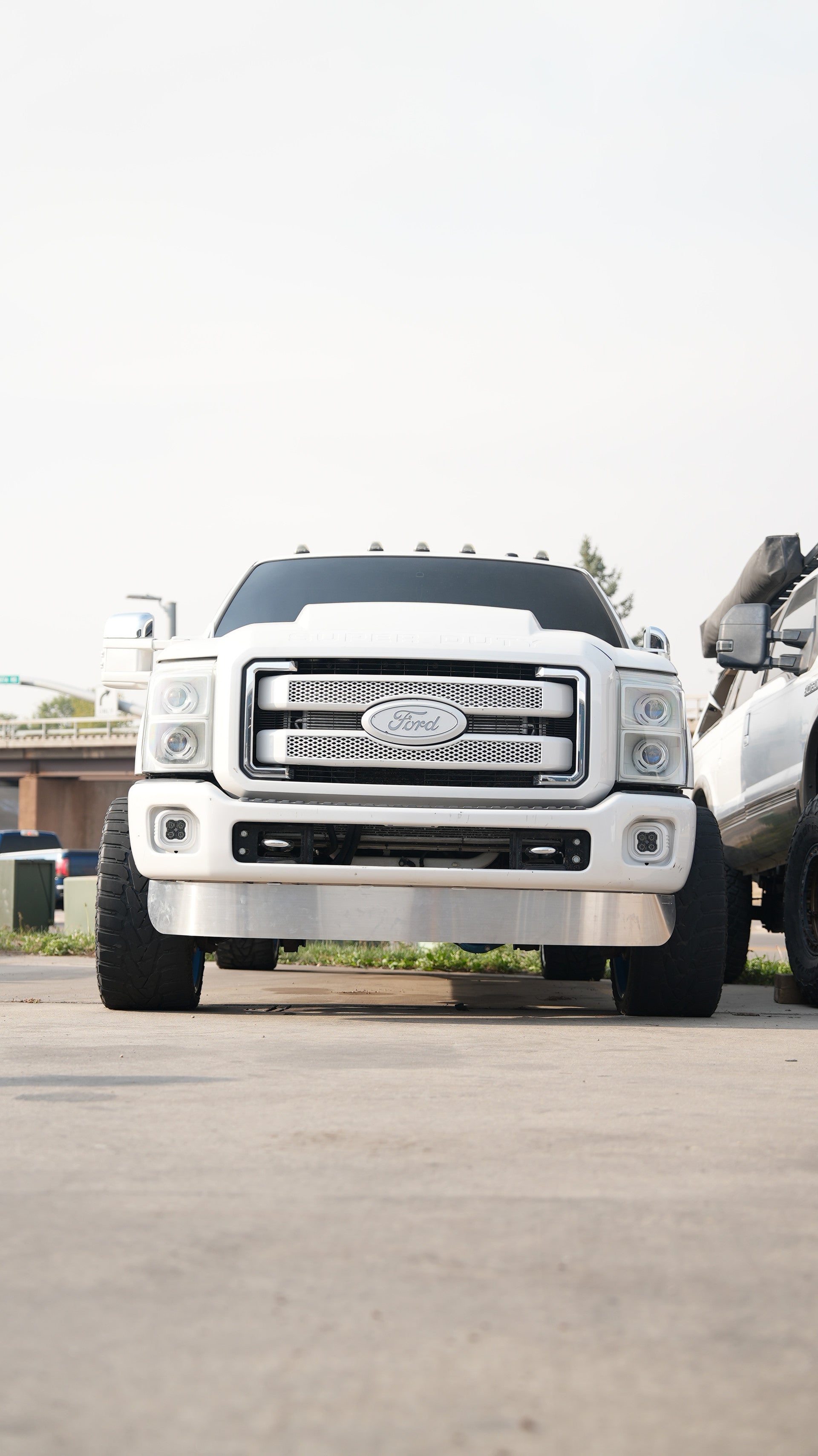 BLESSED PERFORMANCE HD ALUMINUM BUMPER VALANCE 2011-2016 FORD F250/F350/F450/F550 SUPERDUTY