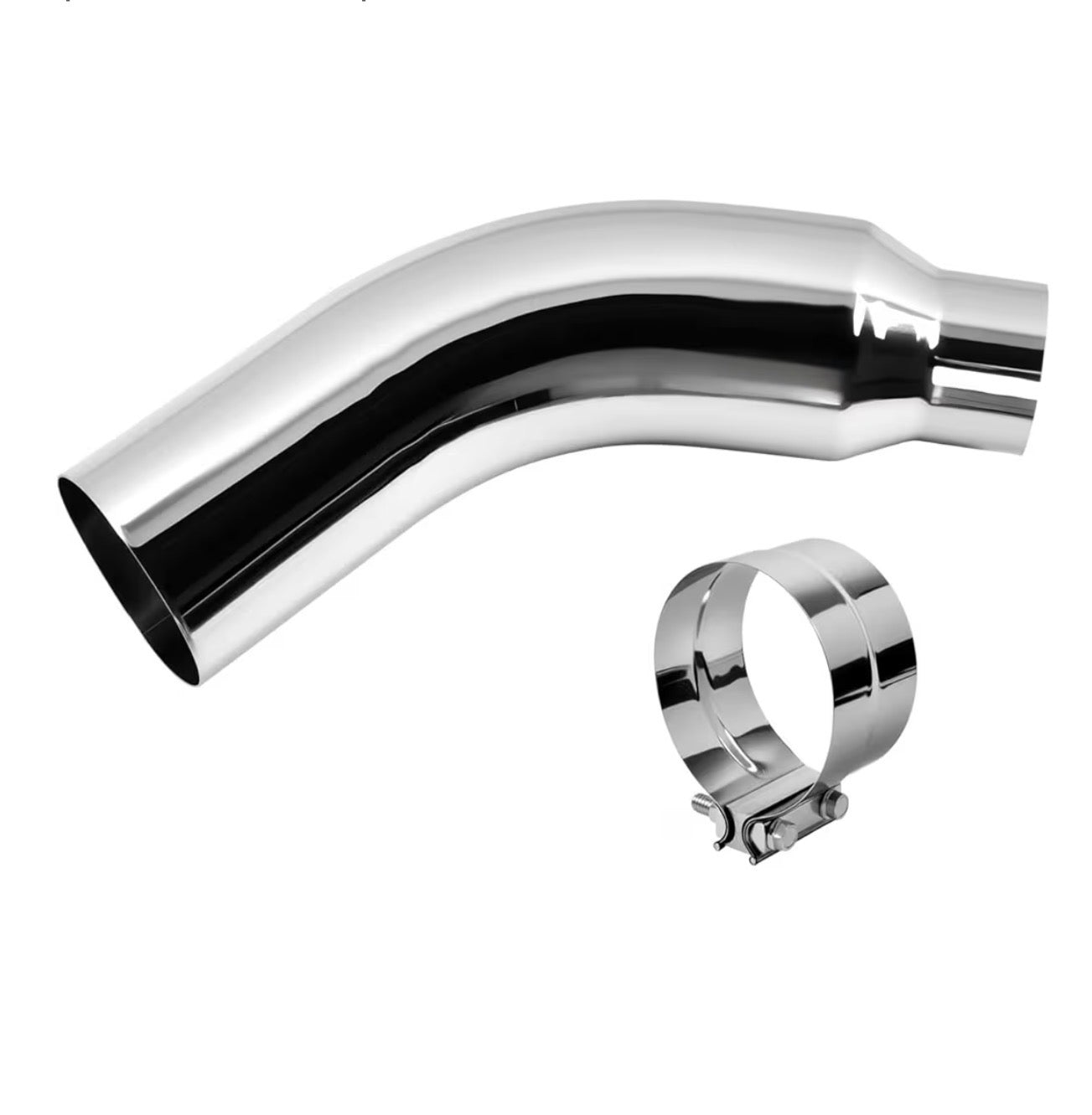 Polished Exhaust Elbows