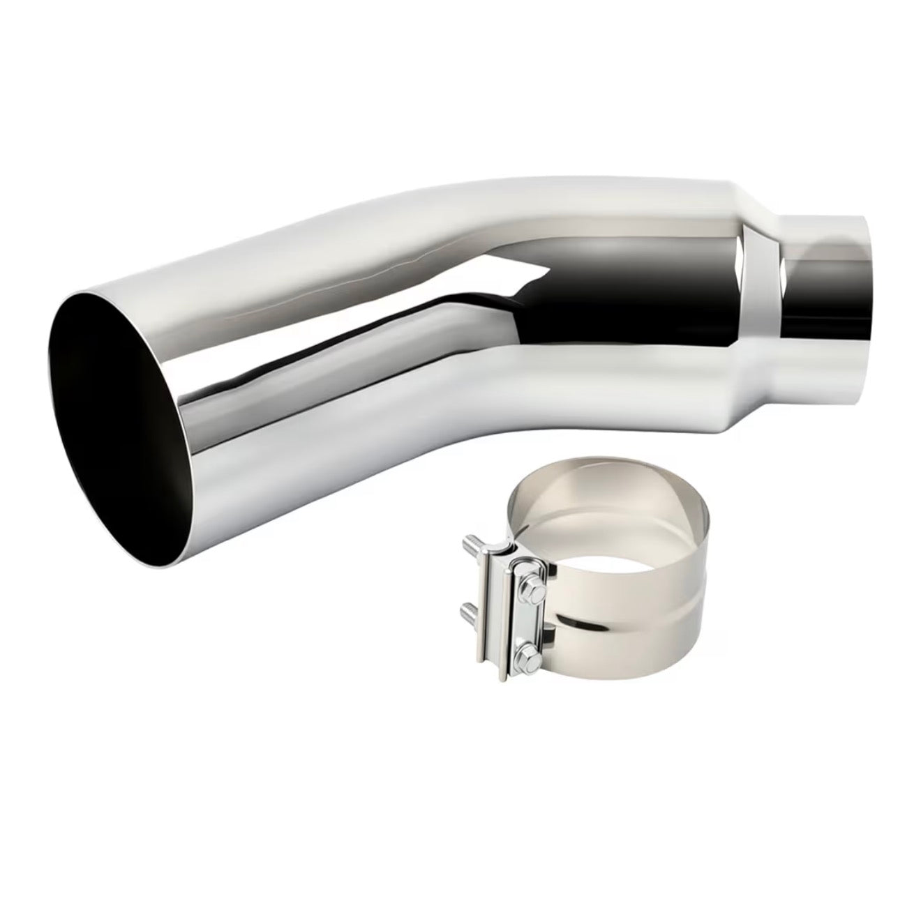 Polished Exhaust Elbows