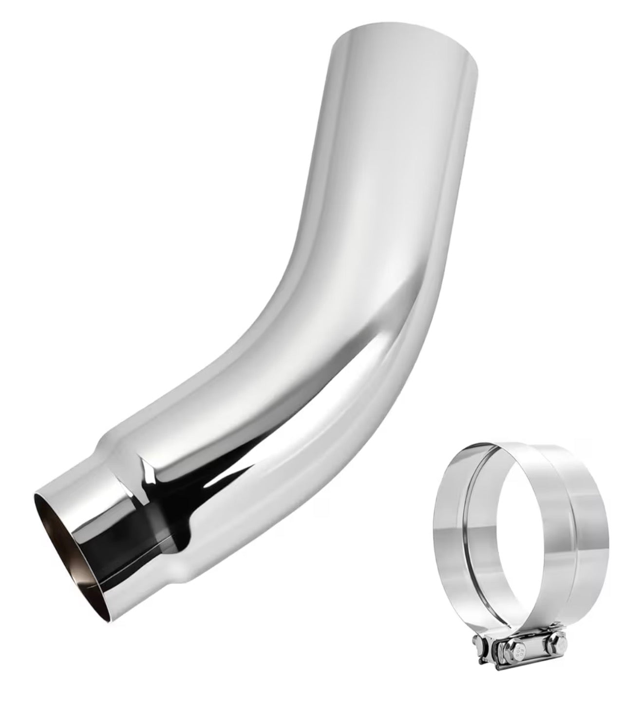 Polished Exhaust Elbows