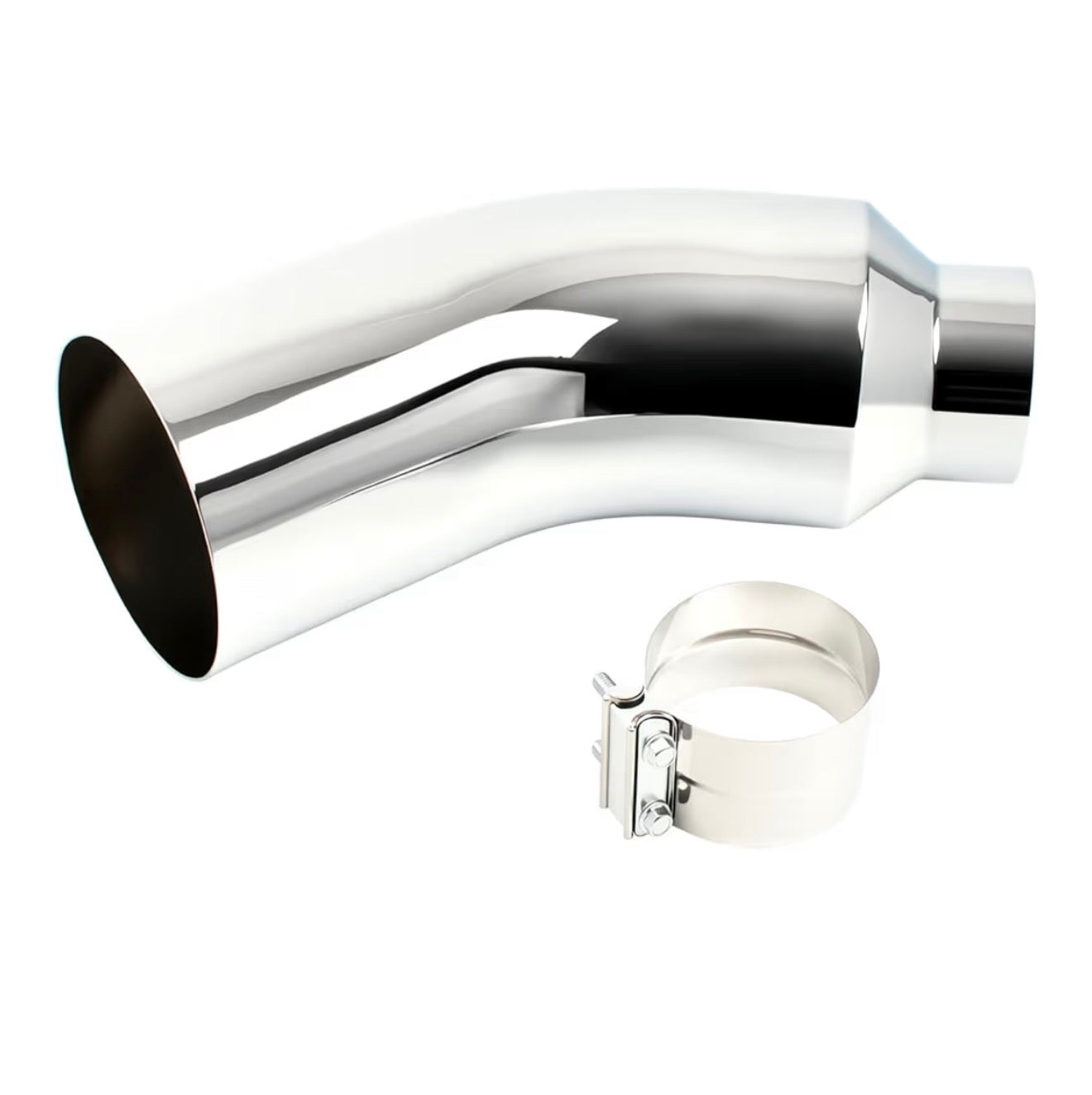 Polished Exhaust Elbows